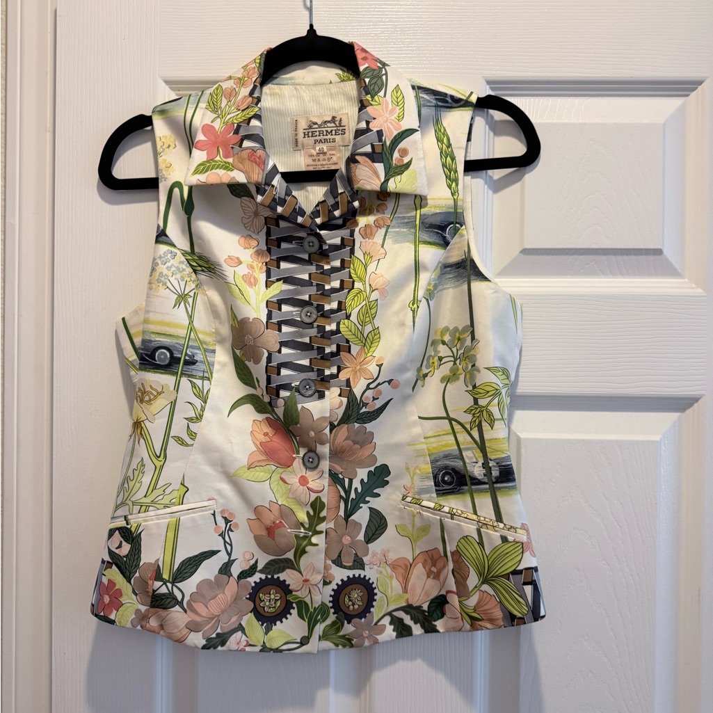 Hermes Multicolor Floral Shirt